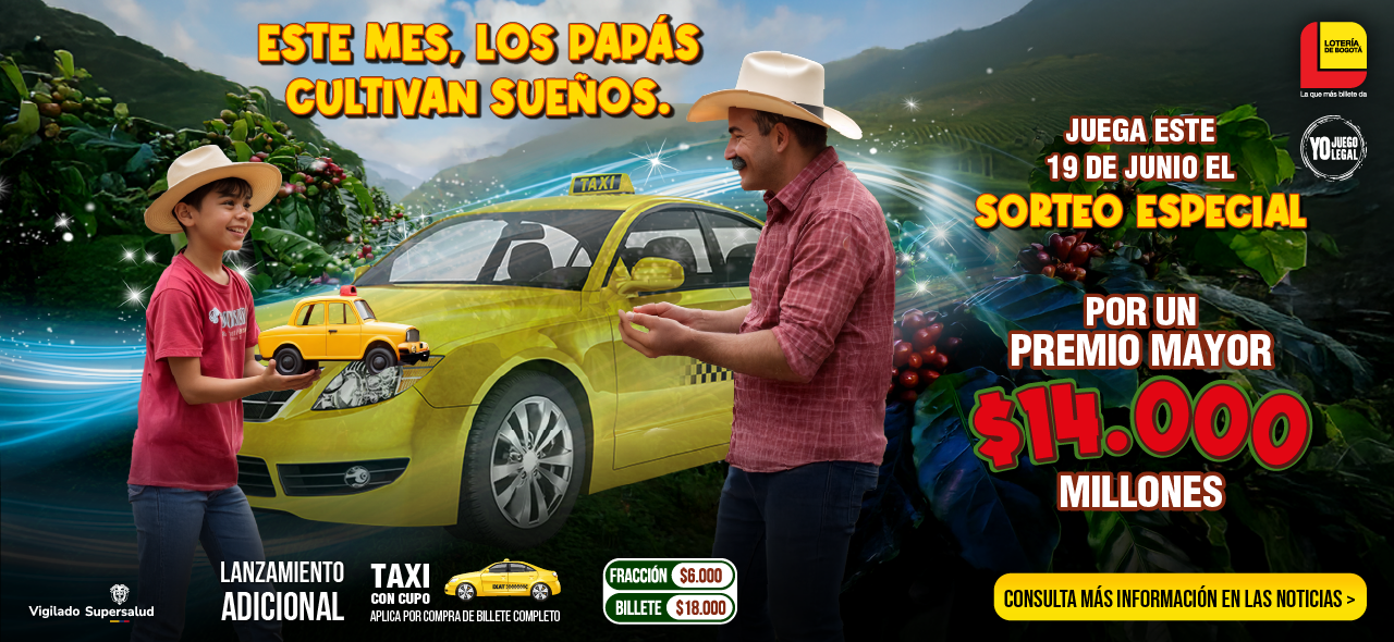 Sorteo especial del día del padre