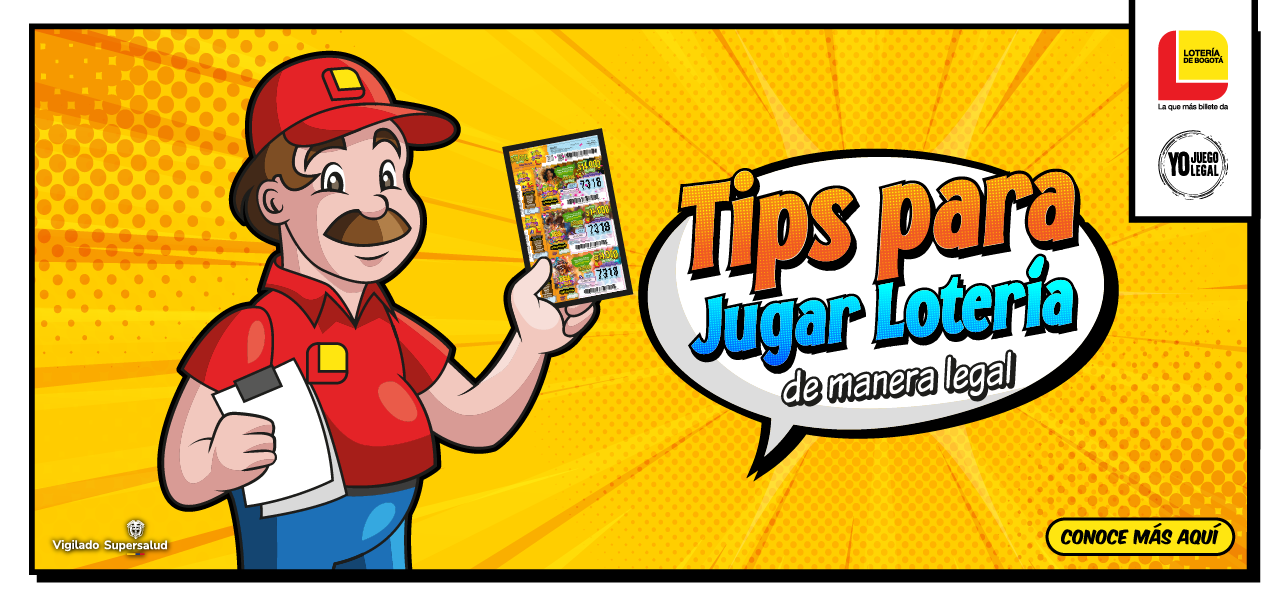 Juega legal con tu Lotería de Bogotá
