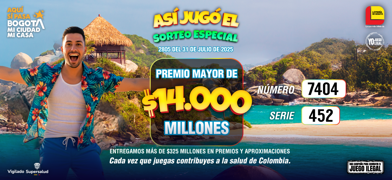 Resultados Sorteo 2805