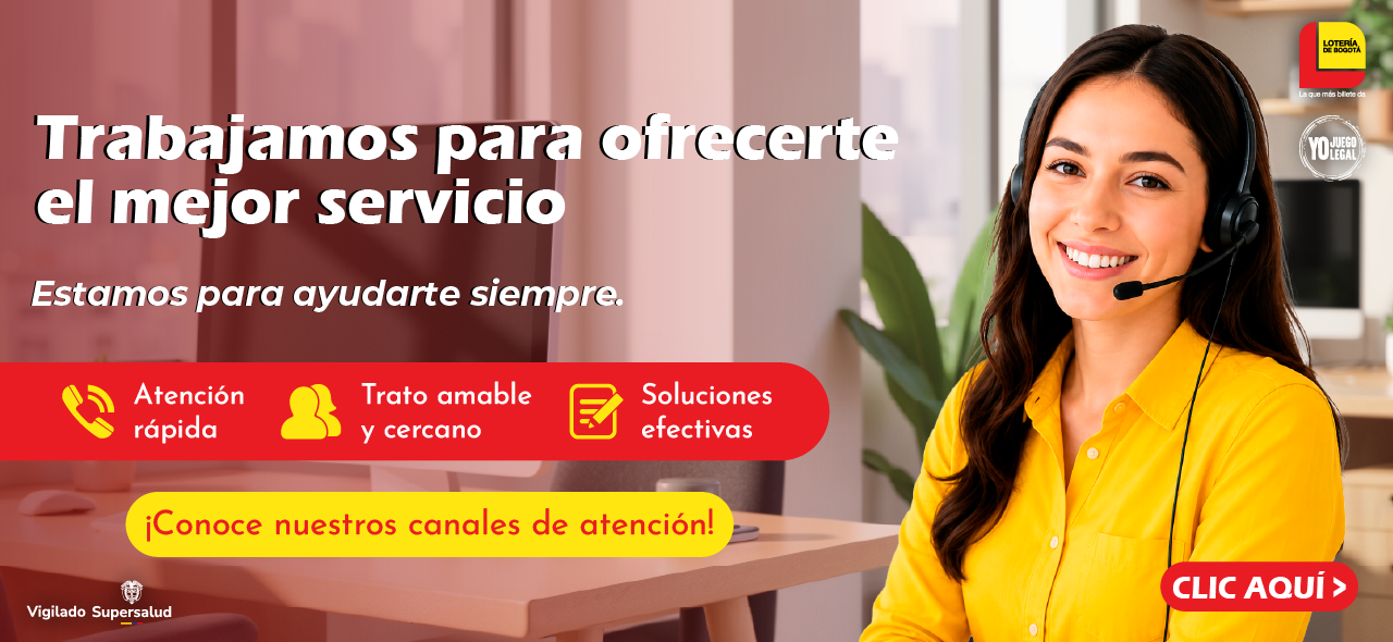 Conoce nuestros canales de atención