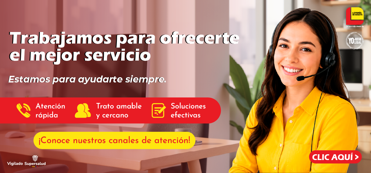 Conoce nuestros canales de atención