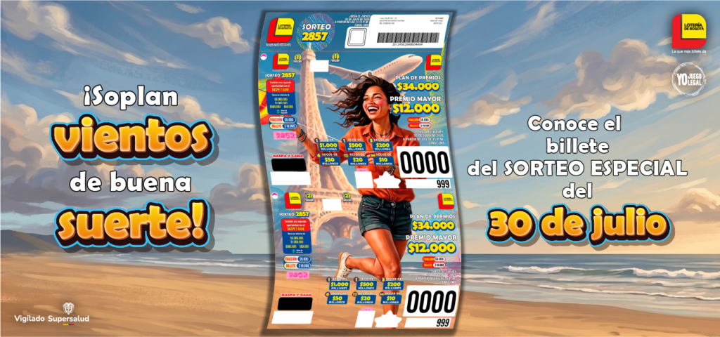 Soplan vientos de fortuna con el Sorteo Especial