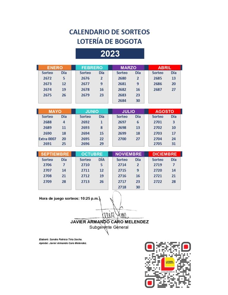 Calendariodesorteos2023_page0001 → Lotería de Bogotá
