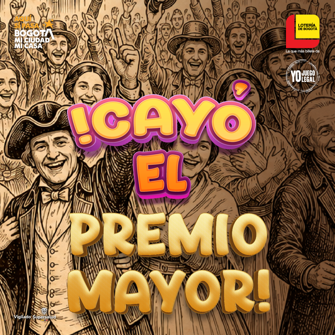Lotería de Bogotá la que más billete da