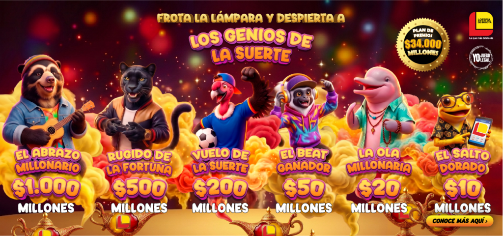 Despierta a los Genios de la Suerte con nuestro plan de premios