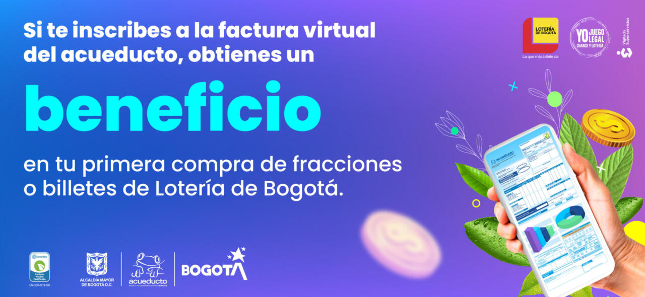 Lotería de Bogotá y Acueducto de Bogotá