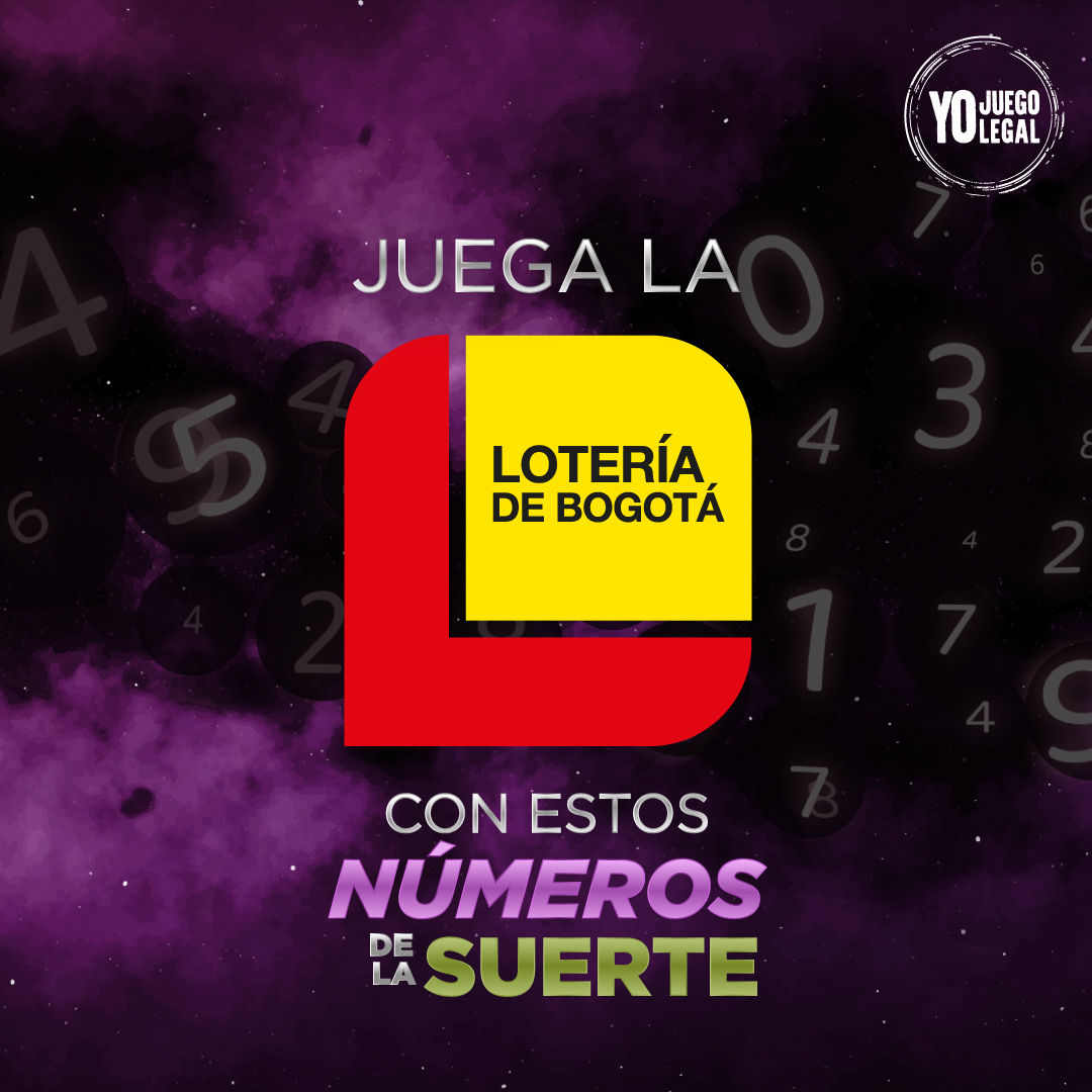 Juega la Lotería de Bogotá con estos números ganadores